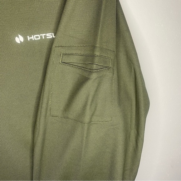 Hotsuit Green Pullover Long Sleeve Shirt Men’s Size Medium - Picture 3 of 10